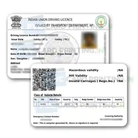 indian driving licence smart card|driving licence duplicate pvc card.